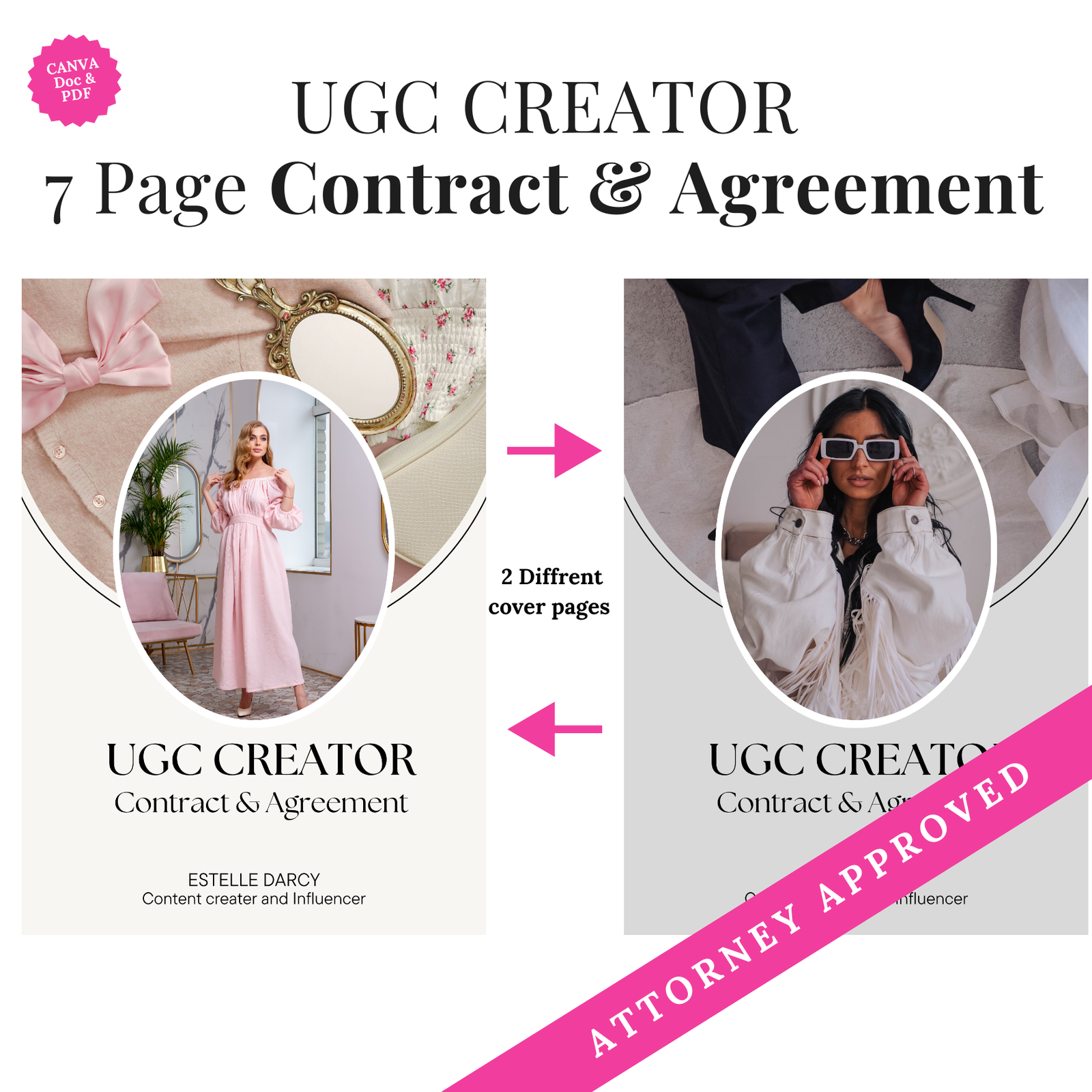 UGC Creator 7-Page Contract & Agreement – Protect Your Work & Get Paid
