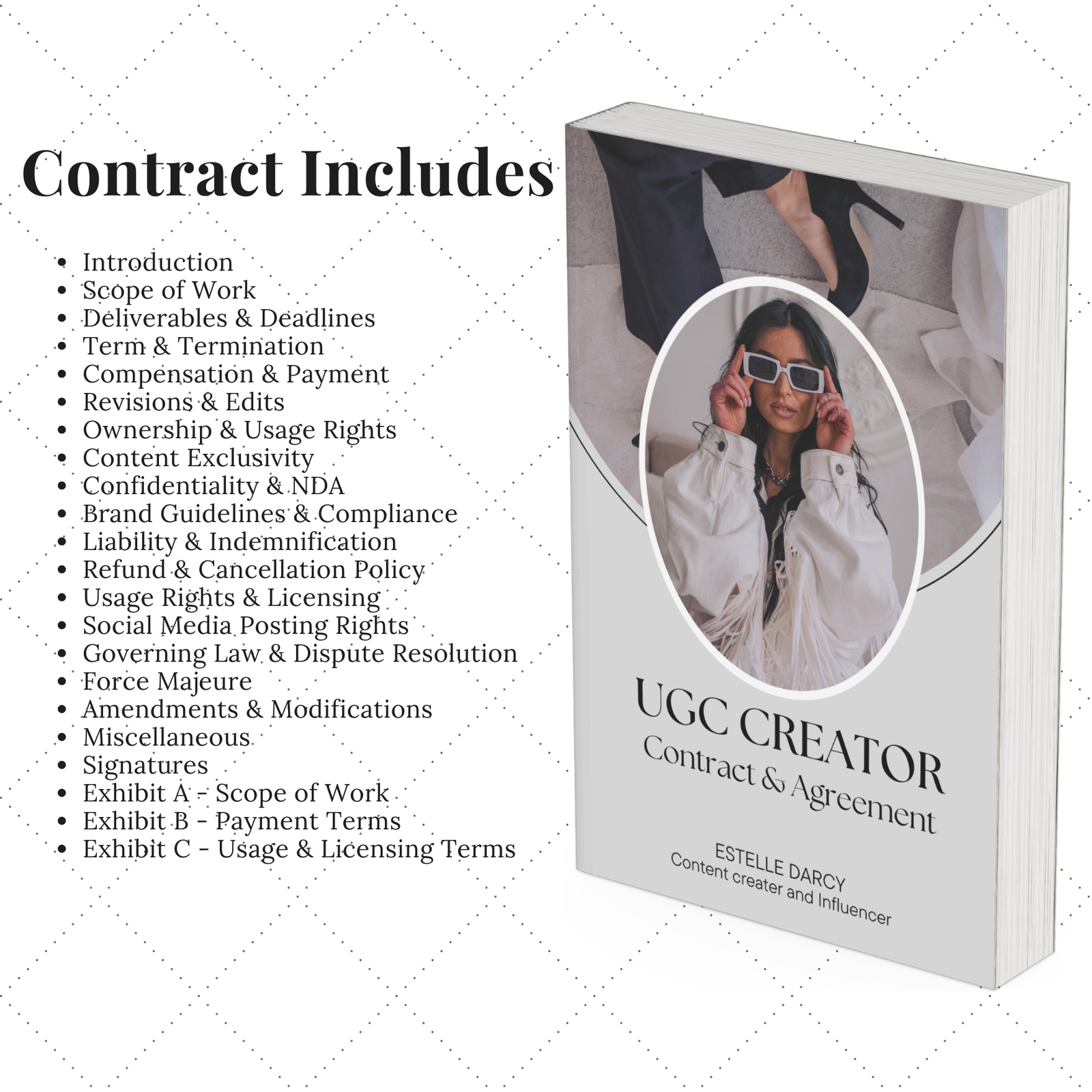 UGC Creator 7-Page Contract & Agreement – Protect Your Work & Get Paid - Image 3