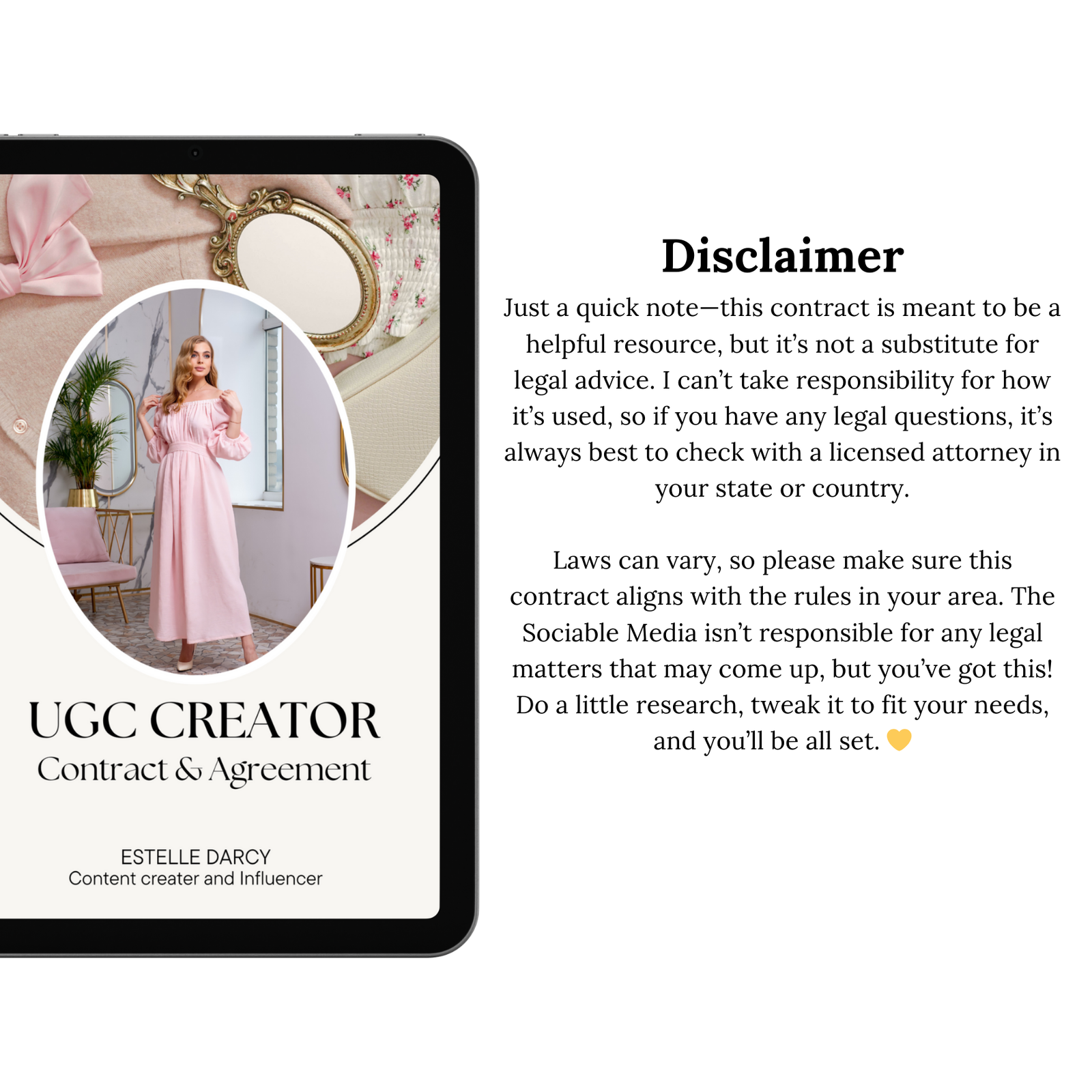 UGC Creator 7-Page Contract & Agreement – Protect Your Work & Get Paid - Image 7
